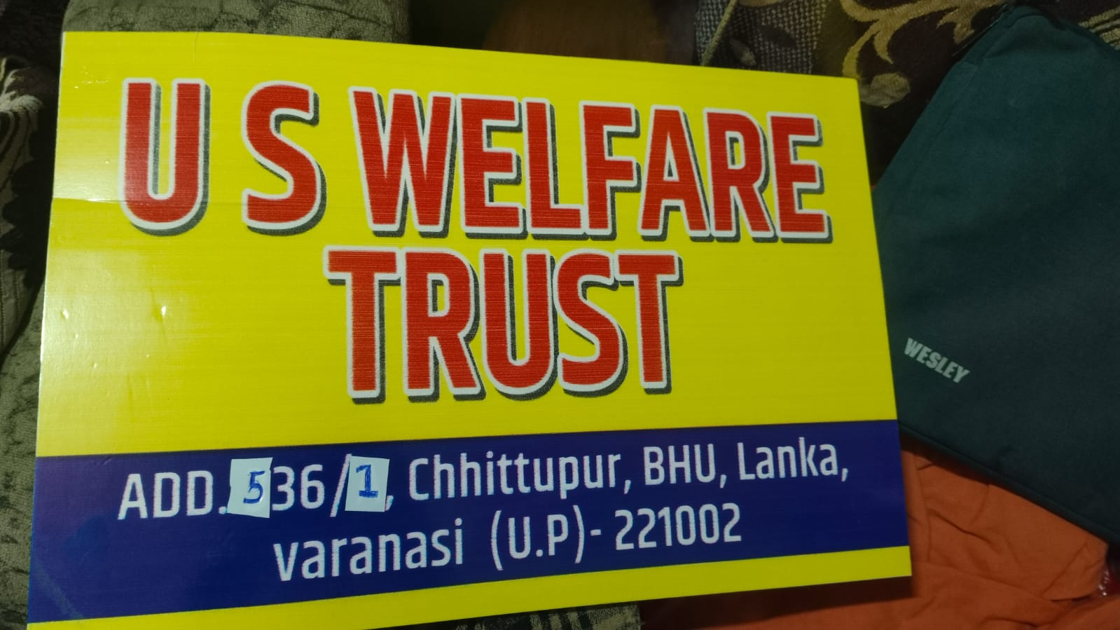 us welfare trust varanasi
